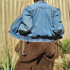 Denim Winter Coat